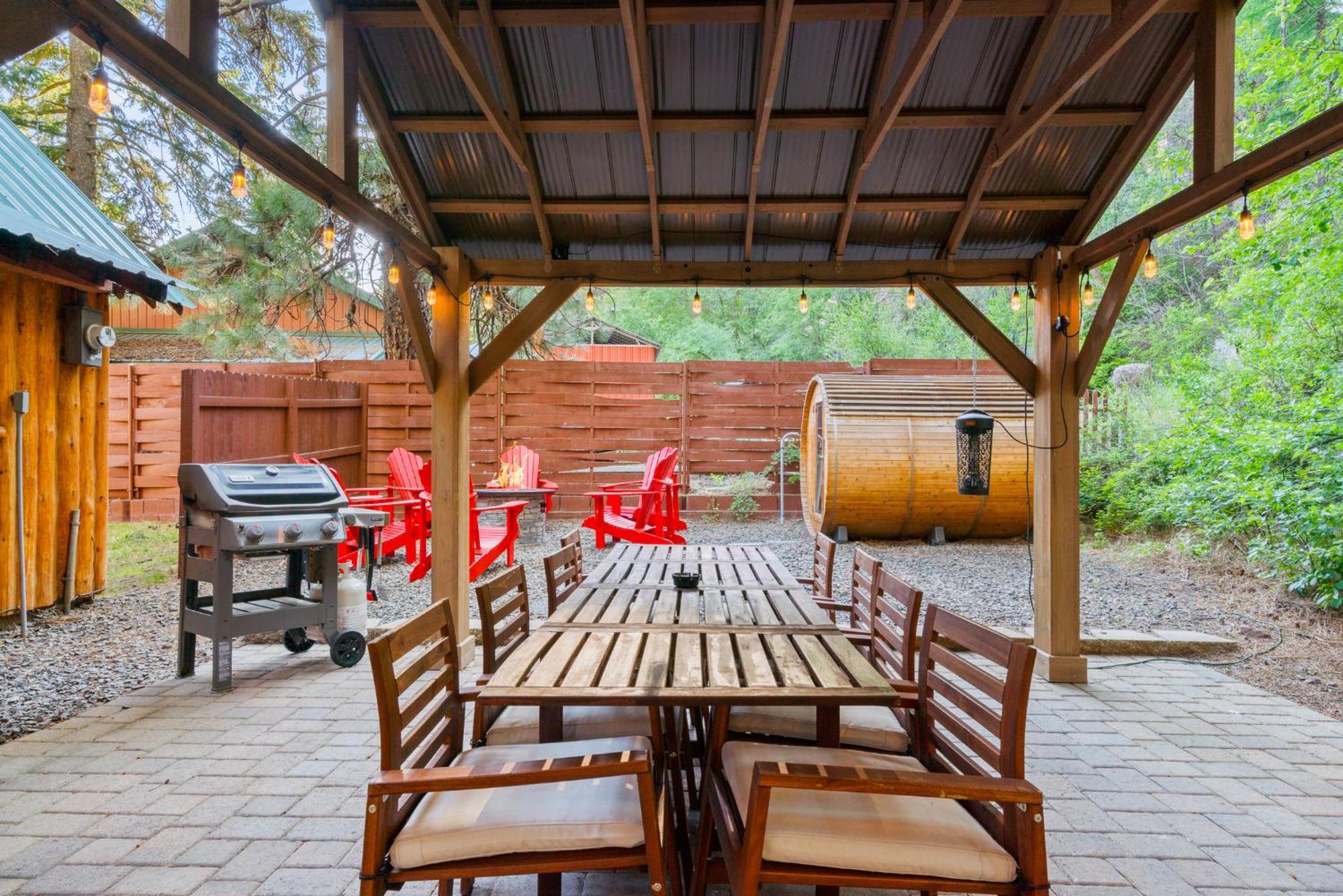 White Pass Log Cabin Luxury Retreat Rimrock Esterno foto