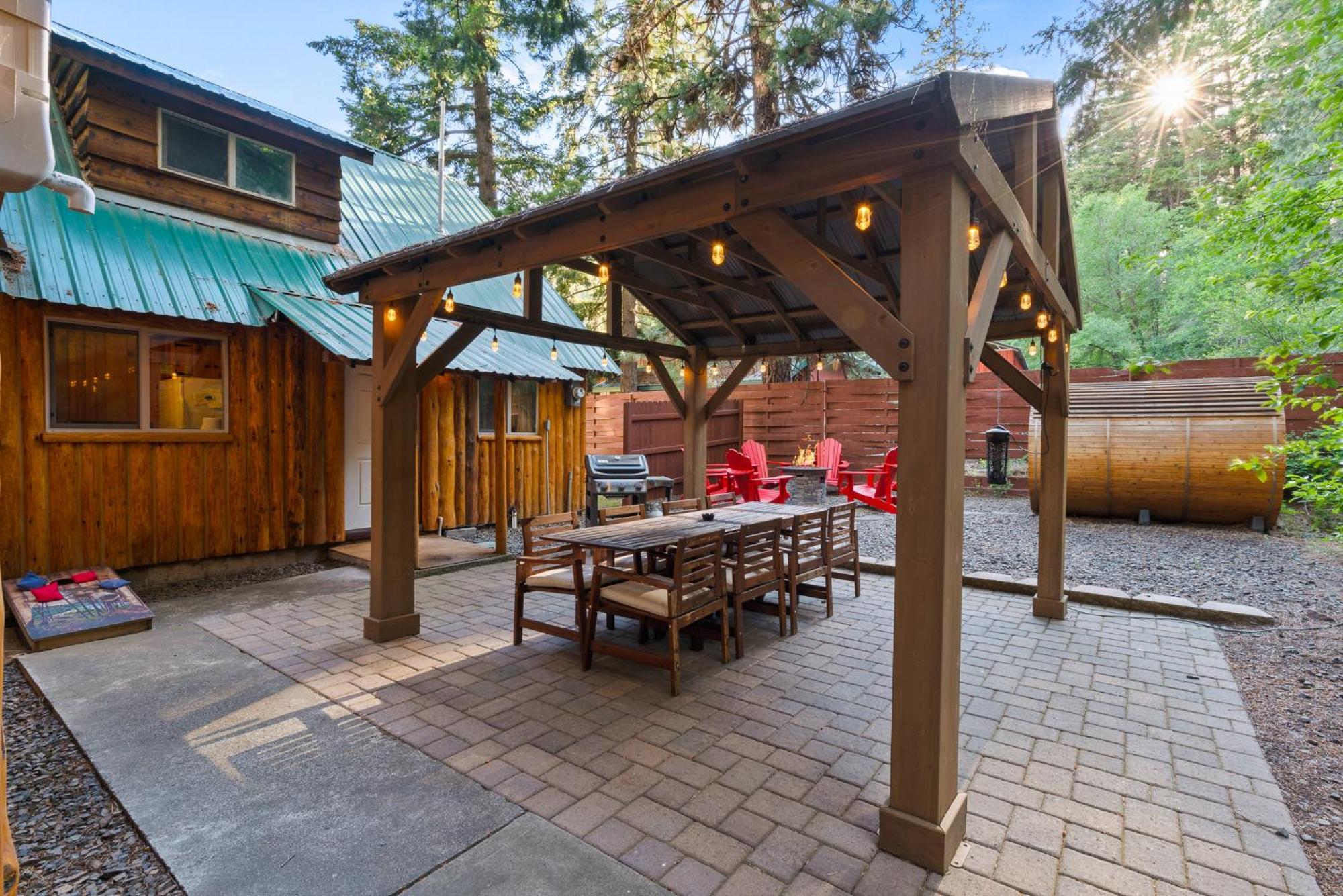 White Pass Log Cabin Luxury Retreat Rimrock Esterno foto