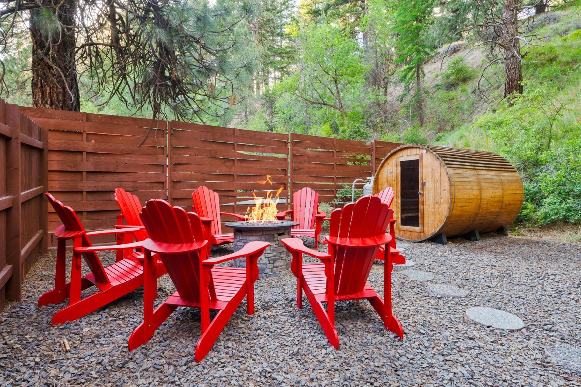 White Pass Log Cabin Luxury Retreat Rimrock Esterno foto
